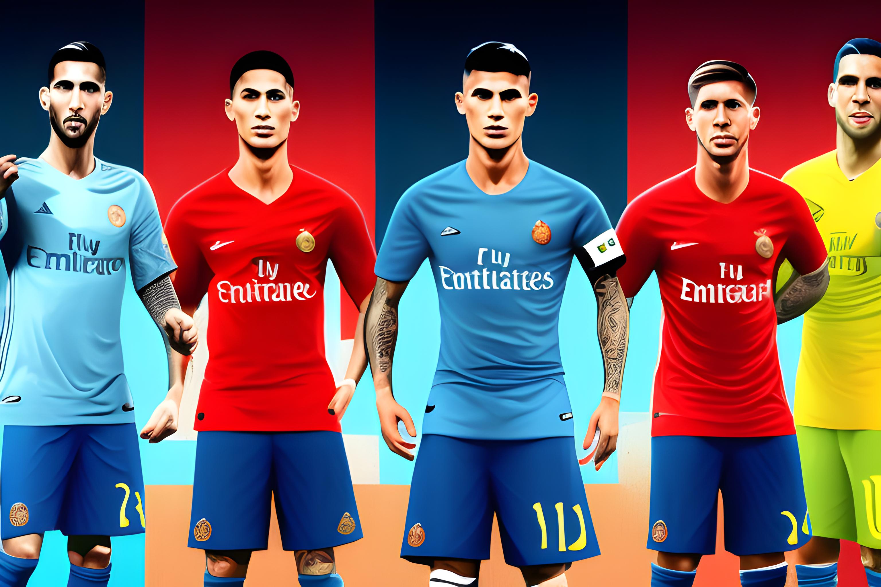 cria com cristiano rolnado romario erick pulgar e sergio ramos
